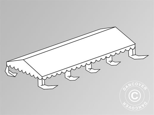 Dachplane für das Partyzelt Original 4x8m PVC, Weiß