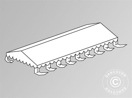 Copertura del tetto per il Tendone per feste SEMI PRO Plus CombiTents® 8x16m, Bianco
