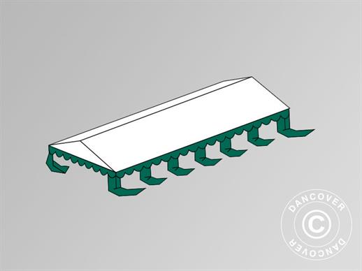 Copertura del tetto per il Tendone per feste Exclusive 6x12m PVC, Bianco/Verde