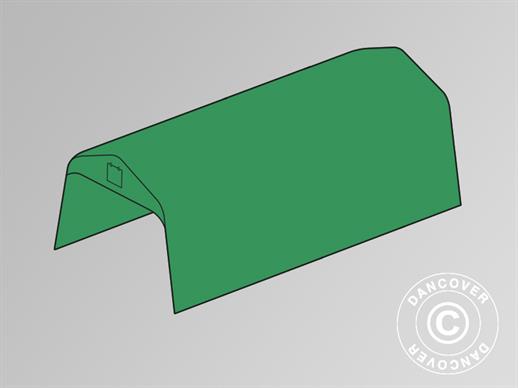 Roof cover for Portable Garage PRO 3.6x8.4 m PVC, Green