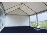 Sidewall kit with Panorama windows for marquee Original, 5x8m, White