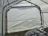 Tente Abri Garage PRO 3,6x4,8x2,68m, PE, Gris