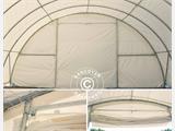 Arched Storage tent 9.15x12x4.5 m, PVC, Green