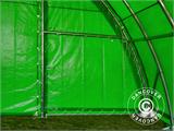Rundbågehall 9,15x20x4,5m, PVC, Grön