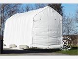Tente d' Bateaux Oceancover 3,5x12x3,5x4,5m, Blanc