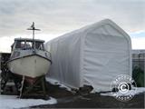 Boat shelter Oceancover 4x12x4.5x5.5 m, White