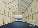 Capannone tenda Oceancover 5,5x15x4,1x5,3m, PE, Bianco