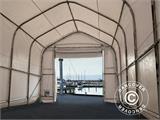 Capannone tenda Oceancover 5,5x15x4,1x5,3m, PVC, Bianco