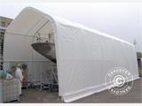 Storage tent Oceancover 5.5x15x4.1x5.3 m, PVC, White