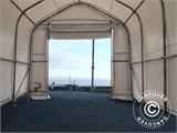 Capannone tenda Oceancover 5,5x20x4,1x5,3m, PVC, Bianco