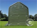 Storage shelter multiGarage 3.5x8x3x3.8 m, Green ONLY 1 PC. LEFT