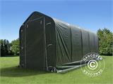 Storage shelter multiGarage 3.5x8x3x3.8 m, Green ONLY 1 PC. LEFT