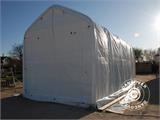 Tente de Stockage multiGarage 3,5x8x3x3,8m, Blanc