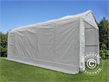 Tente de Stockage multiGarage 4x12x3,5x4,5m, Blanc