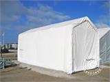 Capannone tenda barca Titanium 3,5x12x3,5x4,5m, Bianco