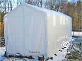 Tente de stockage pour bateau Titanium 4x12x3,5x4,5m, Blanc