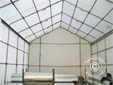 Capannone tenda barche Titanium 4x14x3,5x4,5m, Bianco