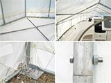 Tente de stockage pour bateau Titanium 5x12x4,5x5,5m, Blanc
