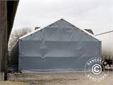 Capannone tenda Titanium 8x9x3x5m, Bianco/Grigio