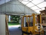 Capannone tenda Titanium 6x6x3,5x5,5m, Bianco/Grigio