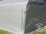 Namiot garażowy PRO 3,6x7,2x2,68m PE, Szary