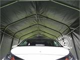 Namiot garażowy PRO 3,6x8,4x2,68m PCV, Szary
