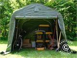 Tente de stockage PRO 2,4x2,4x2m PE, Vert