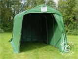 Tenda magazzino PRO 2,4x3,6x2,34m PVC, Verde