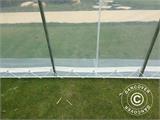 Polytunnel greenhouse, 3.6x7.2x2.68 m, PE, 25.92 m², Transparent