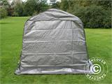 Storage tent PRO 2.4x6x2.34 m PE, Grey