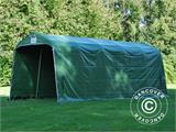 Namiot magazynowy PRO 2,4x6x2,34m PCV, Zielony