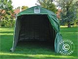 Tenda magazzino PRO 2,4x6x2,34m PVC, Verde