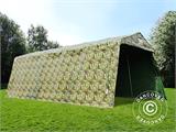 Tente abri garage PRO 3,3x6x2,4m PVC, Camouflage