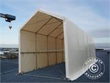Namiot magazynowy PRO XL 4x12x3,5x4,59m, PCV, Biały