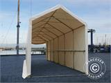 Storage shelter PRO XL 4x12x3.5x4.59 m, PVC, White
