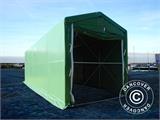 Storage shelter PRO XL 3.5x10x3.3x3.94 m, PVC, Green