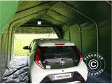 Carpa garaje PRO 3,6x6x2,7m PVC con cubierta para suelo, Verde