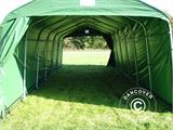 Livestock shelter 3.6x7.2x2.68 m, PVC, Green
