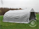 Autotalli teltta 5,4x6x2,9m PVC, Harmaa