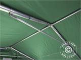 Tente de Stockage PRO 5x8x2,5x3,3m, PVC, Vert