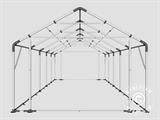 Namiot magazynowy PRO 4x10x2x3,1m, PVC, Szary
