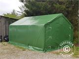 Namiot magazynowy PRO 4x6x2x3,1m, PCV, Zielony