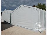 Tente de Stockage PRO 6x12x3,7m PVC, Gris