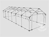 Tenda de armazenagem PRO 5x12x2x3,39m, PVC, Cinza