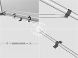 Pressutalli PRO 4x8x2x3,1m, PE, Harmaa Pressutalli PRO 4x8x2x3,1m, PE, Harmaa