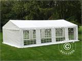 Opbevaringstelt Basic 2-i-1, 4x8m PE, Hvid Opbevaringstelt Basic 2-i-1, 4x8m PE, Hvid