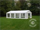 Opbevaringstelt Basic 2-i-1, 4x8m PE, Hvid Opbevaringstelt Basic 2-i-1, 4x8m PE, Hvid