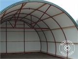 Livestock shelter/Arched storage shelter, 5x6x3.23 m, Dark Green