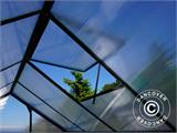 Greenhouse Polycarbonate 5.92 m², 1.9x3.12x2.01 m, Green