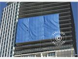 Afdekzeil 6x10m, PE 250g/m², Blauw